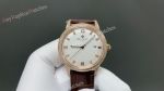 TW Factory Patek Philippe Calatrava Swiss 9015 Movement White Face RG/WG Case Watch 40mm 